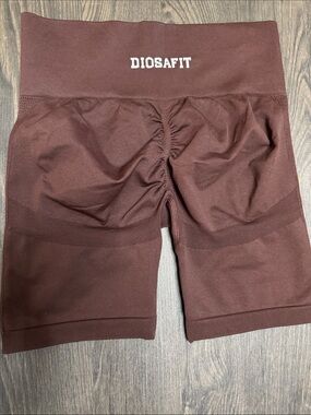 DIOSAFIT High-Rise Wine Bike Shorts